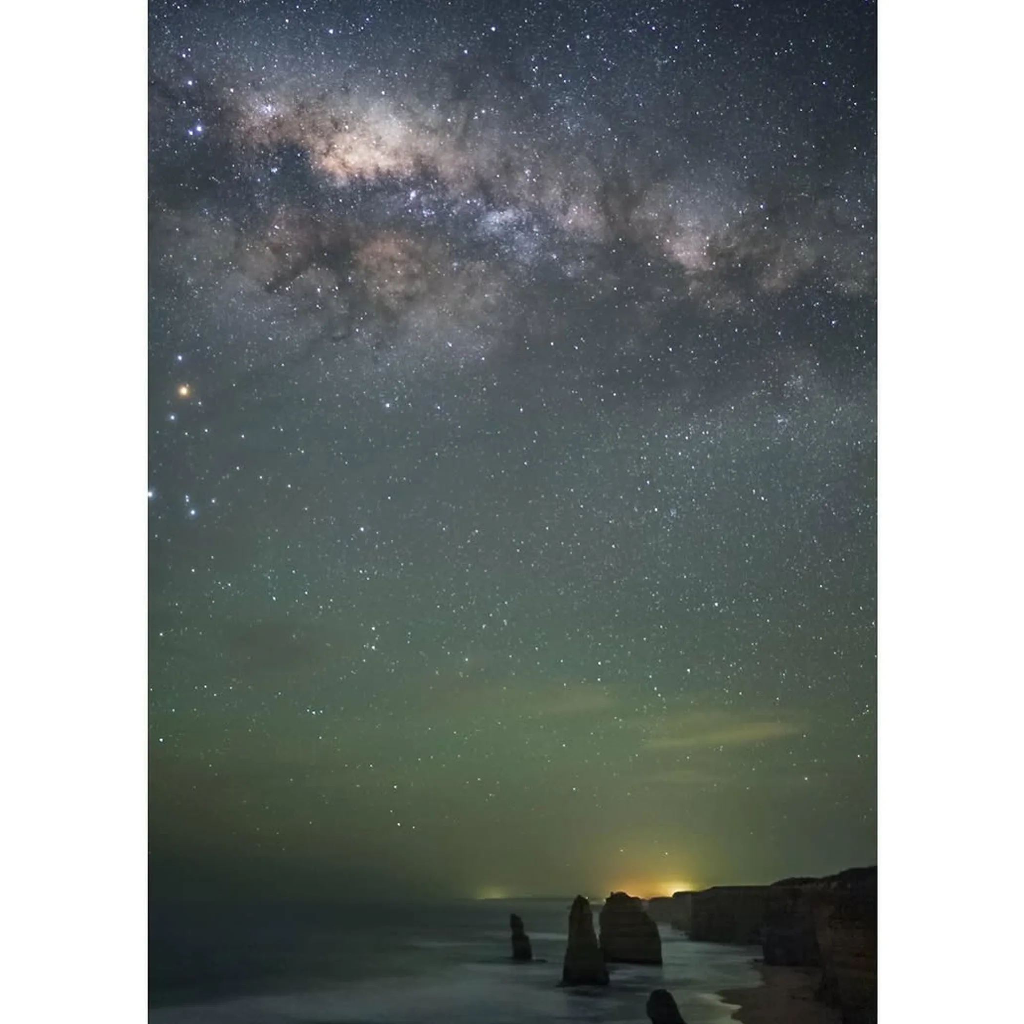drone aerial view twelve apostles limestone stacks